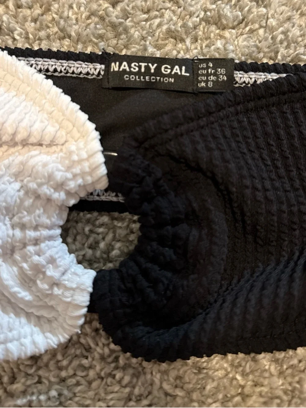 Nasty Gal 2 Piece Bikini Set Size 4 - Picture 8 of 9
